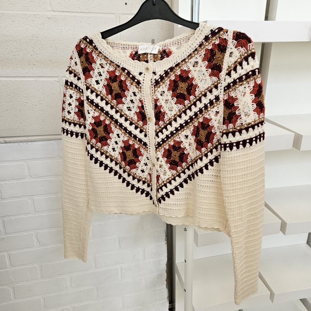 Crochet Cardigan - Picture 5 of 12